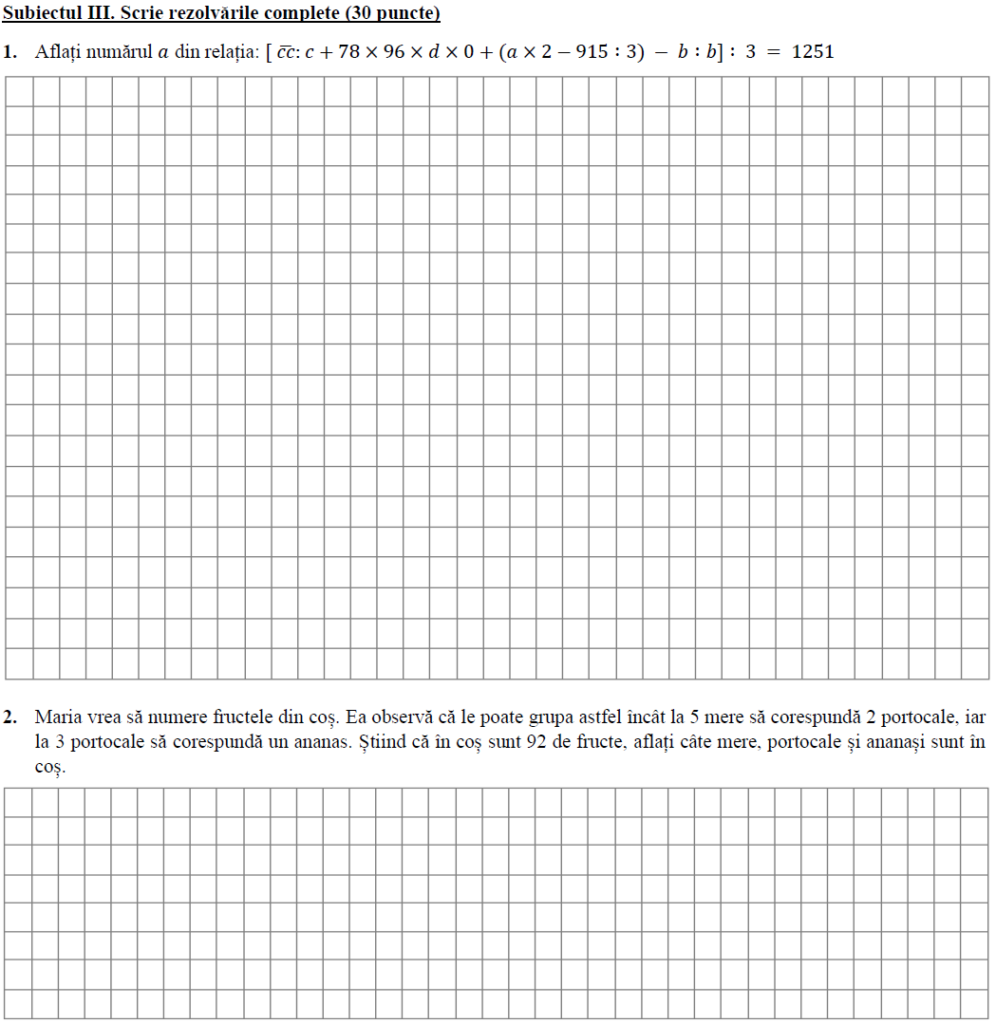 Clasa a IV-a - Matematica Interactiva