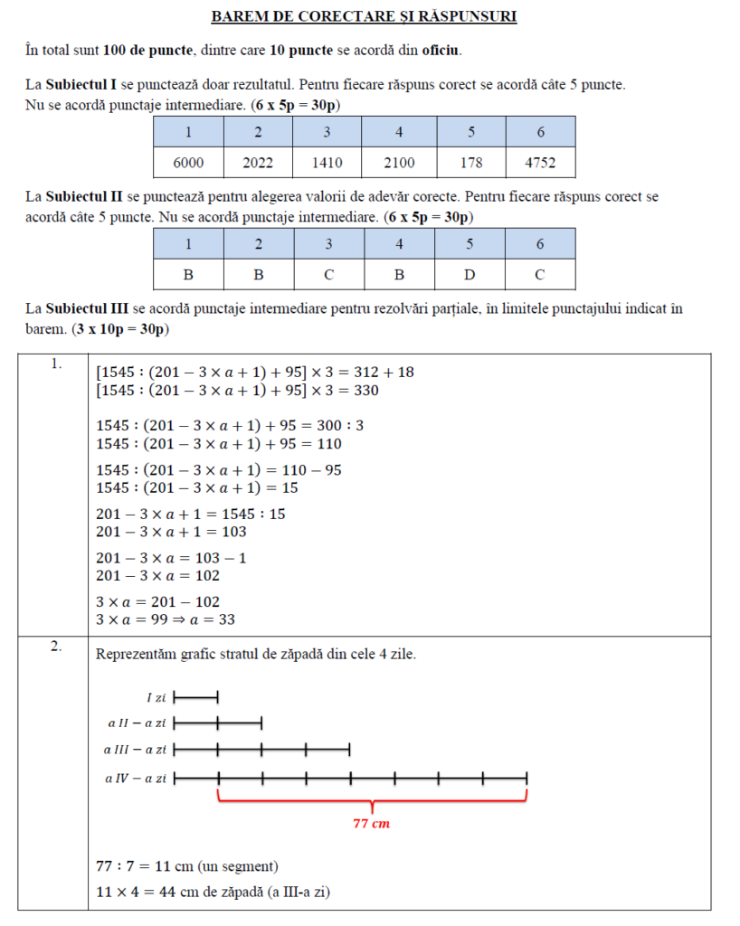 Clasa a IV-a - Matematica Interactiva